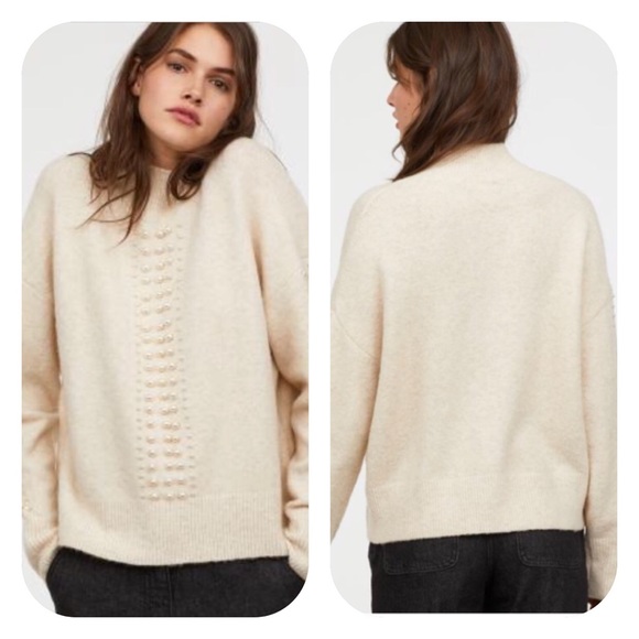 hm pearl sweater